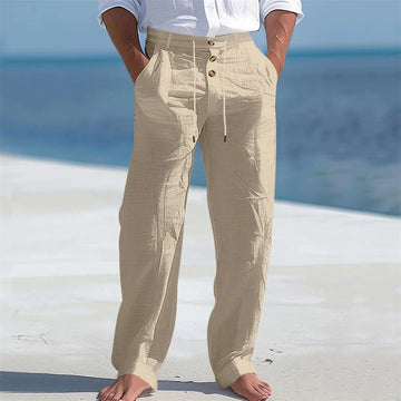 PexFord - Men's Autumn Spring Cotton Pants Casual Breathable