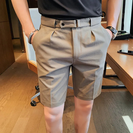 PexFord - British-style tailored shorts, Naples model.