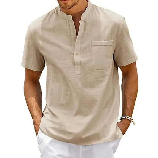 PexFord - Linen Shirt Men
